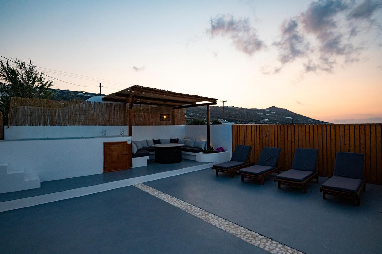 Sunrise Villa Santorini Vourvoúlos Eksteriør bilde